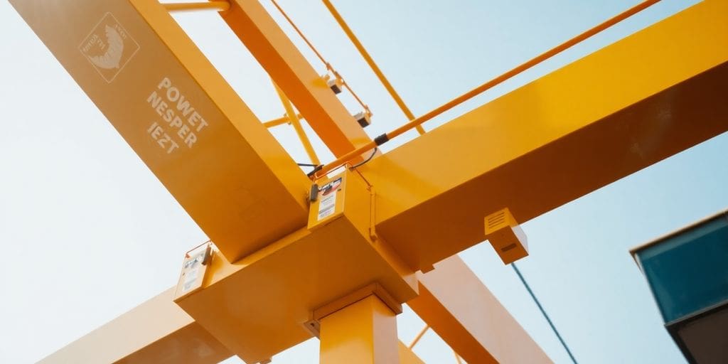 Crane boom with inspection