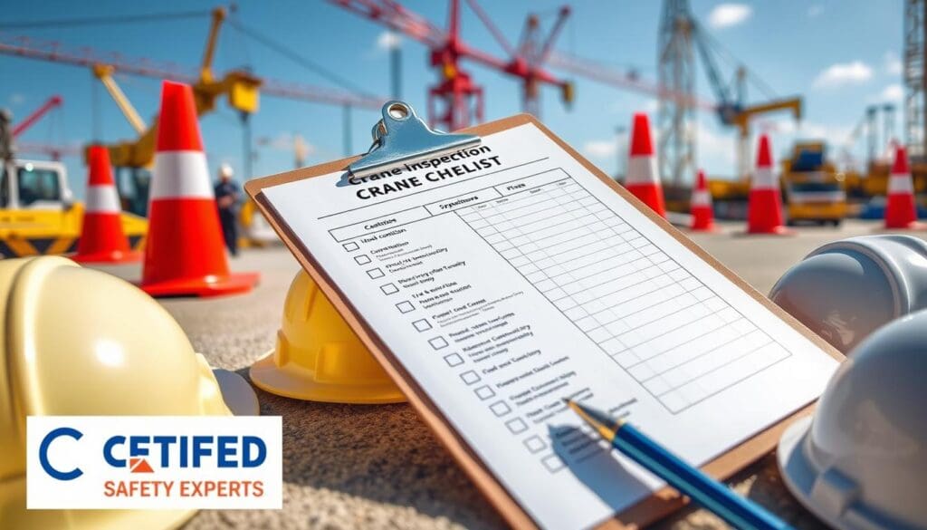 crane inspection checklist