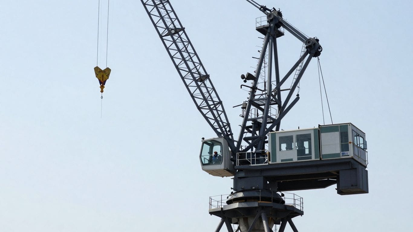 Crane inspection for safety and performance.